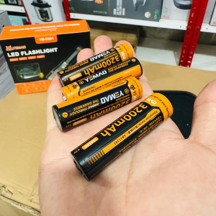 Yemao High Power LED Flashlight – Ultra-Bright & Long-Range Torch | AwamiImport.com