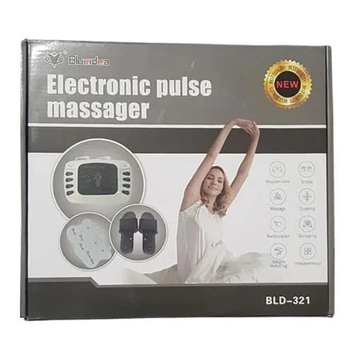 Blueidea Electronic TENS Pulse Massager BLD321 – Smart Muscle Pain Relief & Body Therapy Device