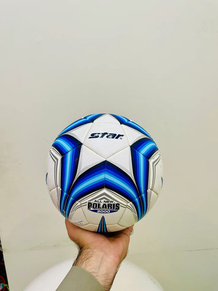 Premium Star Polaris 2000 FIFA-Approved |Size 5 |Tubeless Football