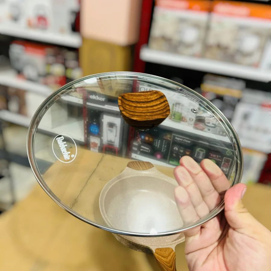 Granite 28cm Diamond Deep Fry Pan – Durable Non-Stick Cookware | AwamiImport.com