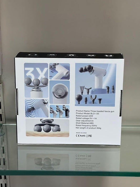 Fascia Gun 9-in-1 Deep Tissue Massage Gun – Powerful Muscle Recovery Device BLD-780