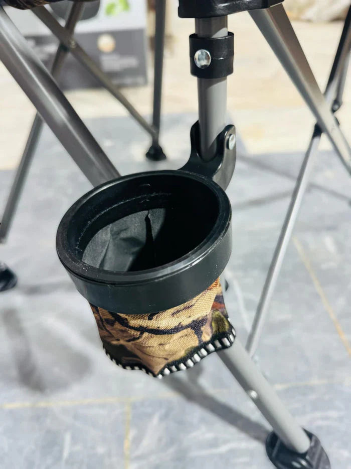 Portable Camping Chair with Cup Holder & Side Pocket – Lightweight & Durable | AwamiImport.com