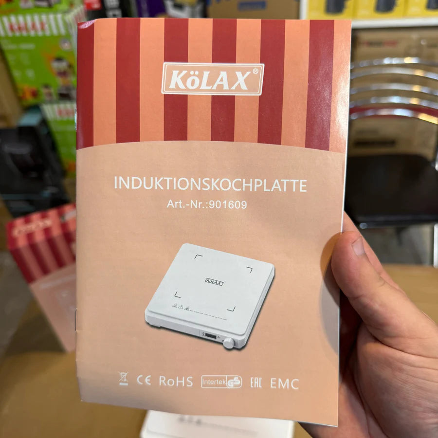 Kolax Induction Hot Plate 901609 – Fast, Safe & Energy Saving | AwamiImport.com
