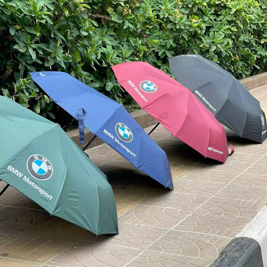 BMW Foldable Umbrella – Premium Windproof Design | AwamiImport.com