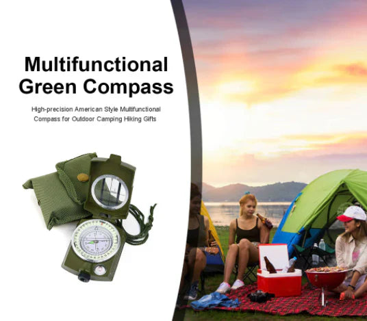 High Precision Military Lensatic Compass – Reliable Outdoor Navigation | AwamiImport.com