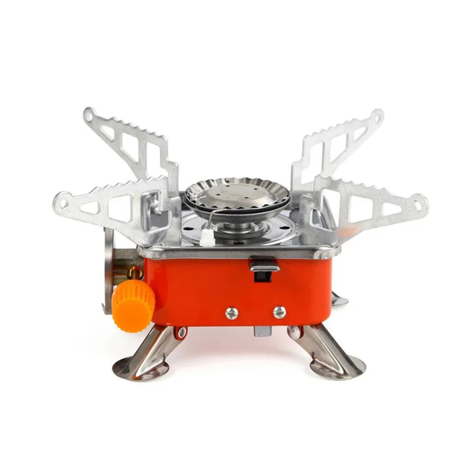 Small Portable Camping Stove With Butane Bottle  [ AwamiImport.com