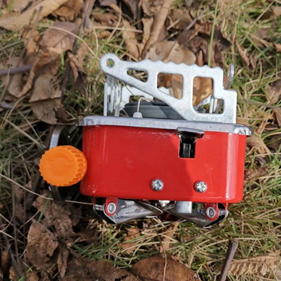 Small Portable Camping Stove With Butane Bottle  [ AwamiImport.com