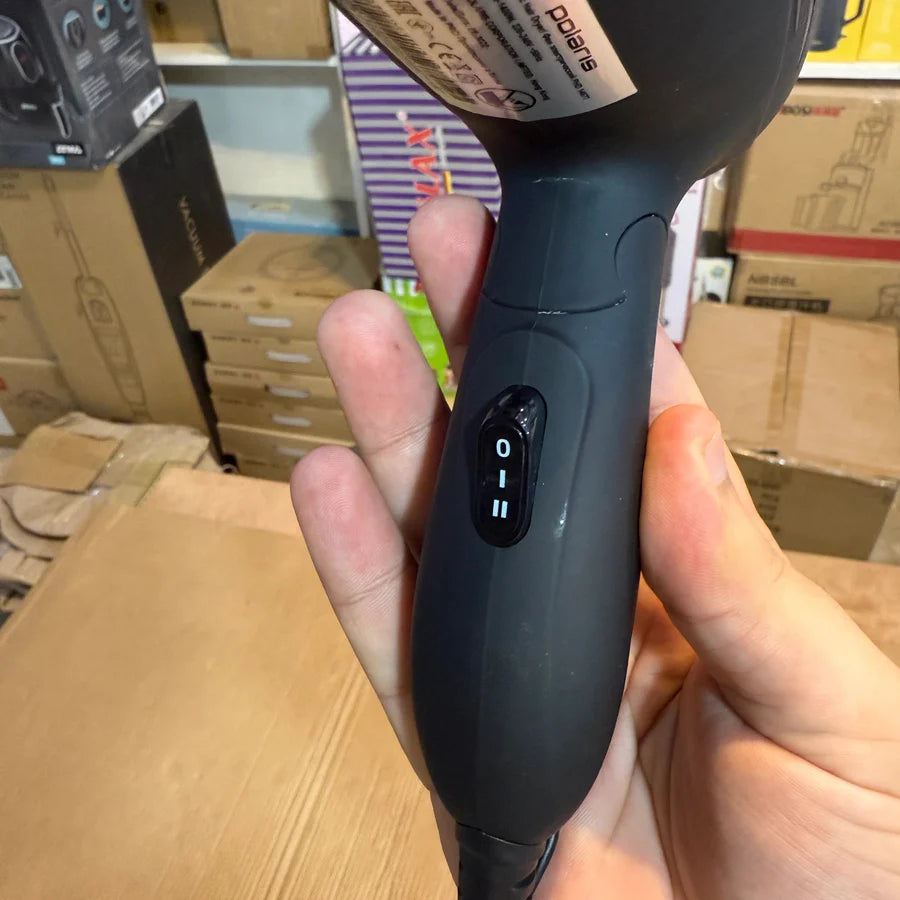 Polaris Switzerland Foldable Hair Dryer – Compact, Powerful & Travel-Friendly | AwamiImport.com