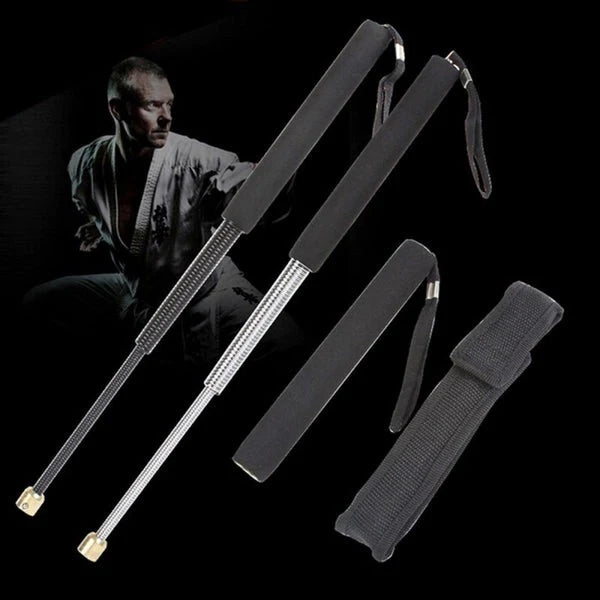 Self-Defence Extendable Spring Baton – Compact & Reliable Protection | AwamiImport.com
