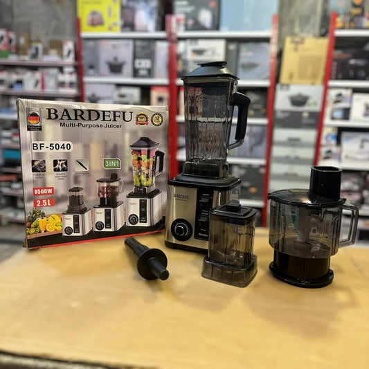 Bardefu 3-in-1 BF-5040 Blender, Chopper & Grinder – Versatile Power | AwamiImport.com