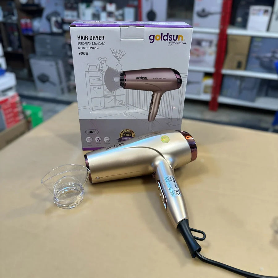 Goldsun GPH91-I Professional Hair Dryer – Fast Drying & Salon Styling | AwamiImport.com