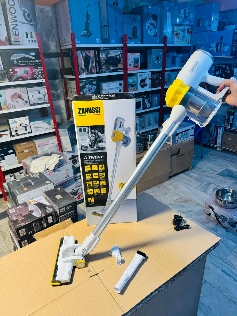 Zanussi Airwave Cordless Vacuum Cleaner – Powerful Rechargeable Stick Cleaner | AwamiImport.com