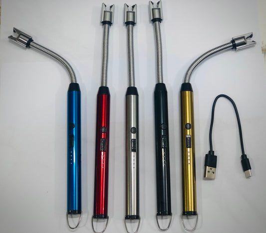 Premium Rechargeable Electric Lighter – Windproof & Flameless| Metal body | Type-c port | AwamiImport.com