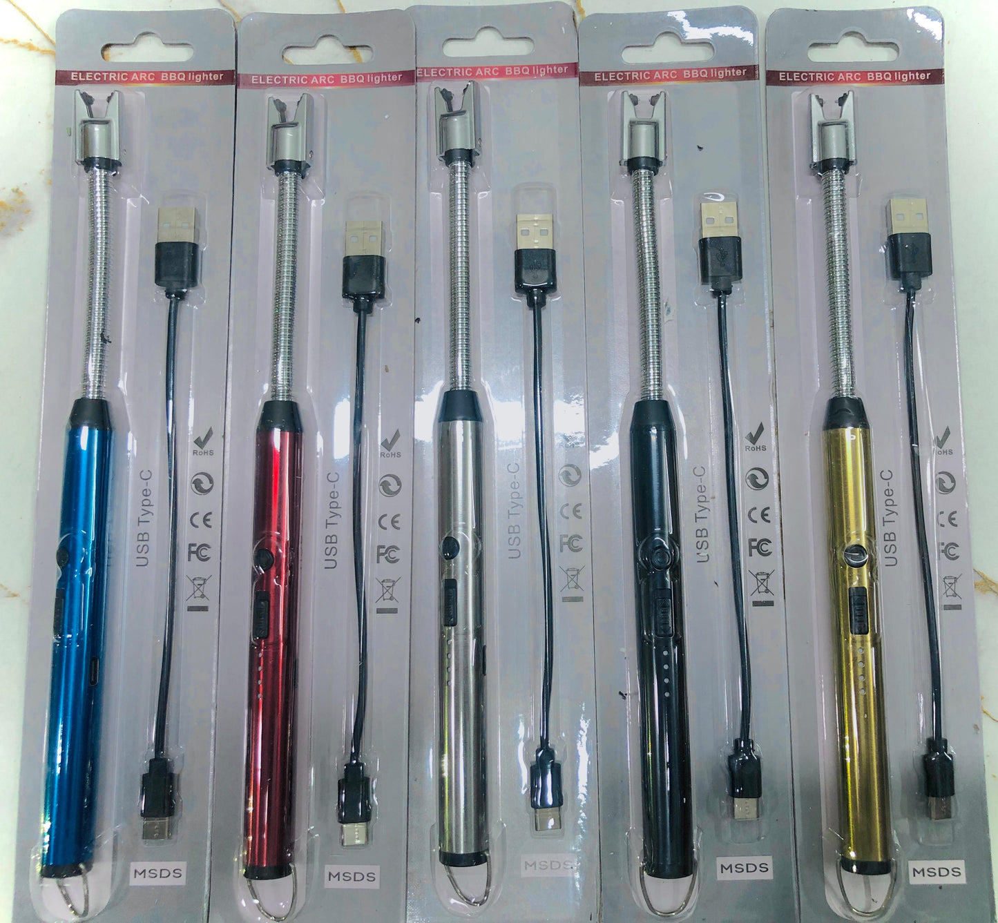 Premium Rechargeable Electric Lighter – Windproof & Flameless| Metal body | Type-c port | AwamiImport.com