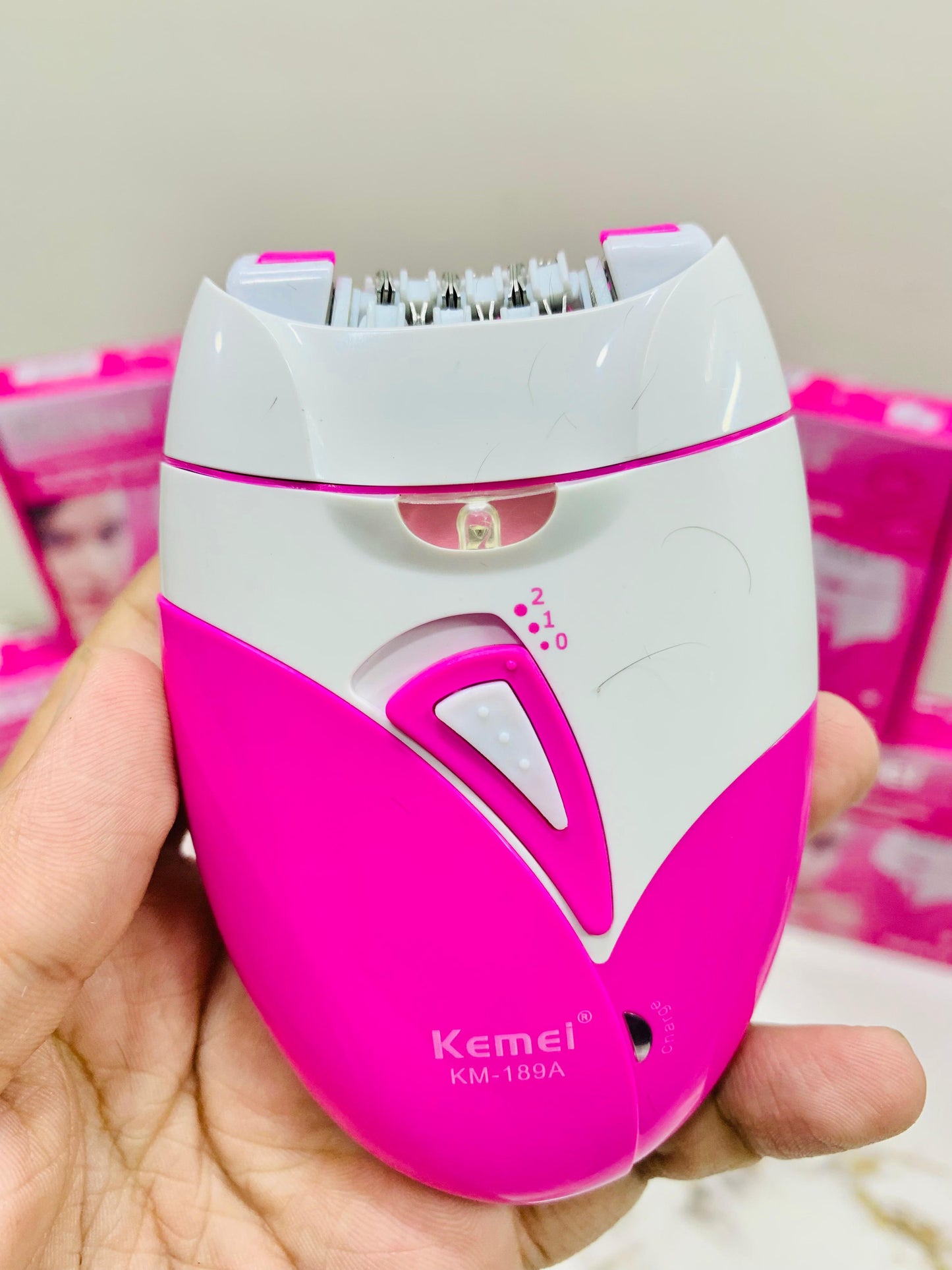 Kemei Lot Hair Epilator for Women – Painless Hair Removal