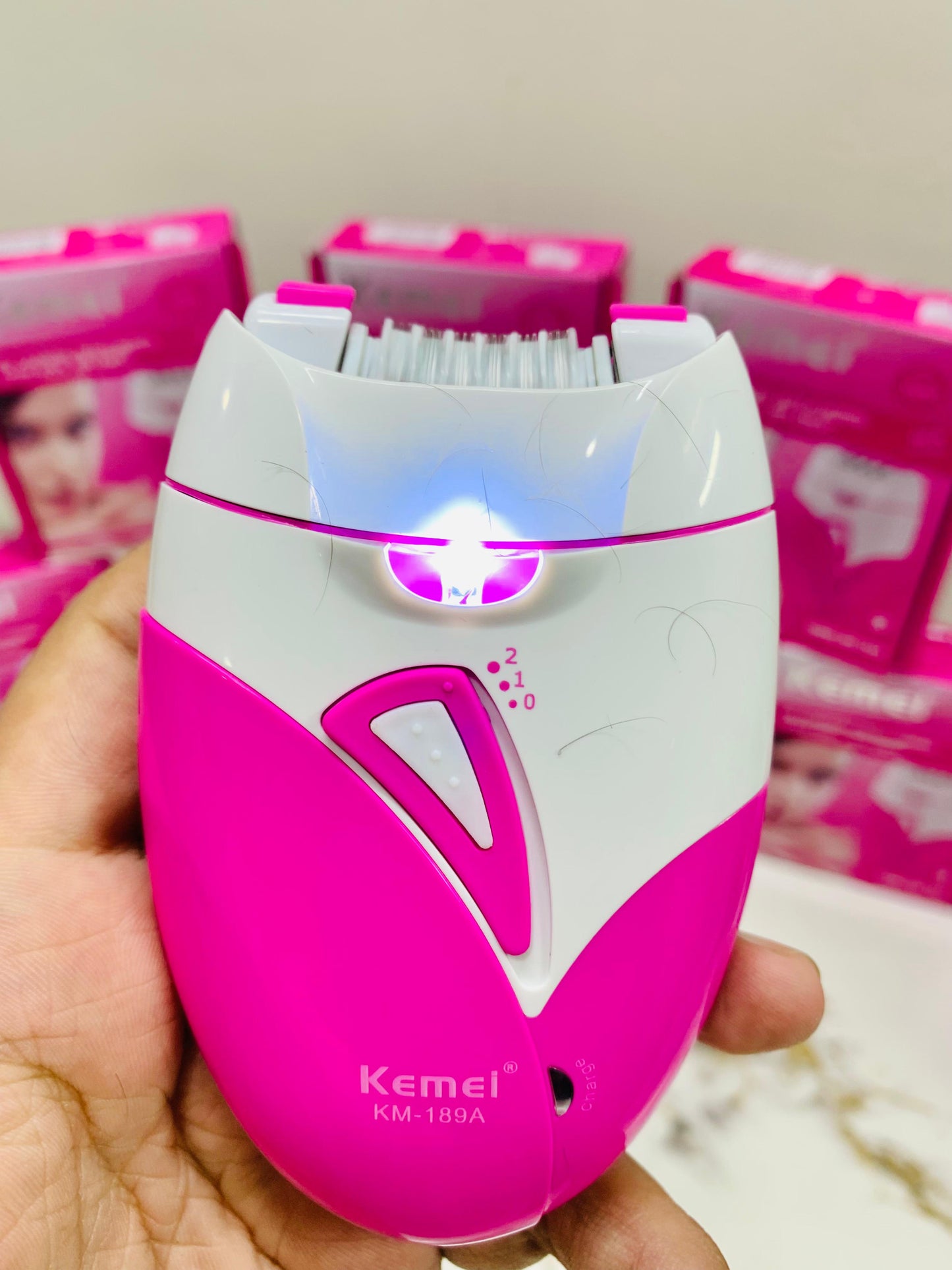 Kemei Lot Hair Epilator for Women – Painless Hair Removal