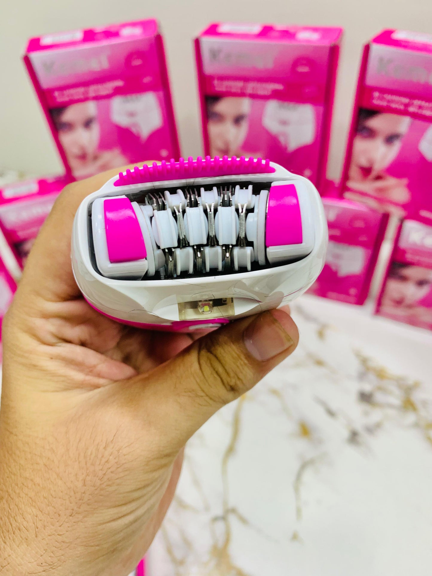 Kemei Lot Hair Epilator for Women – Painless Hair Removal