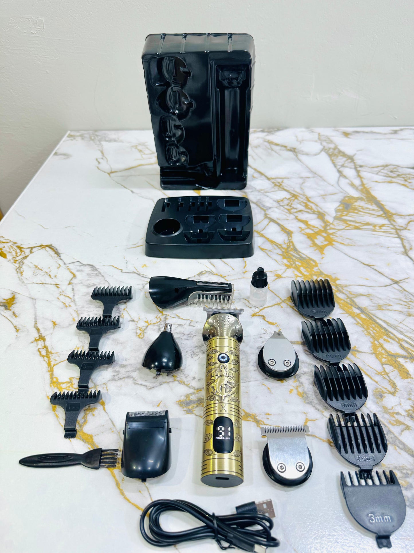 Daling 6-in-1 Grooming Kit – Rechargeable |metal body | 1 charge , 3 hour working