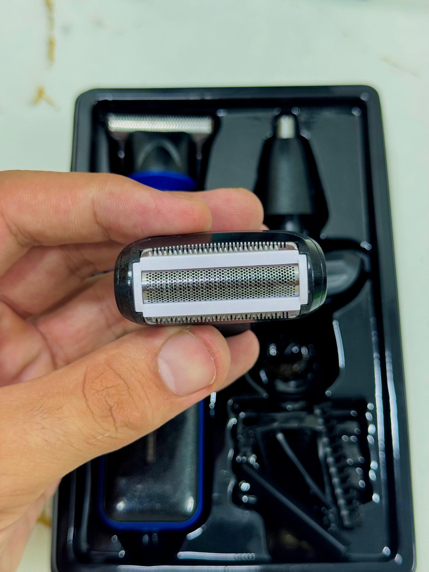 "DALING DL‑9236 3‑in‑1 Rechargeable Grooming Kit – Hair, Beard & Body Trimmer | AwamiImport.com"