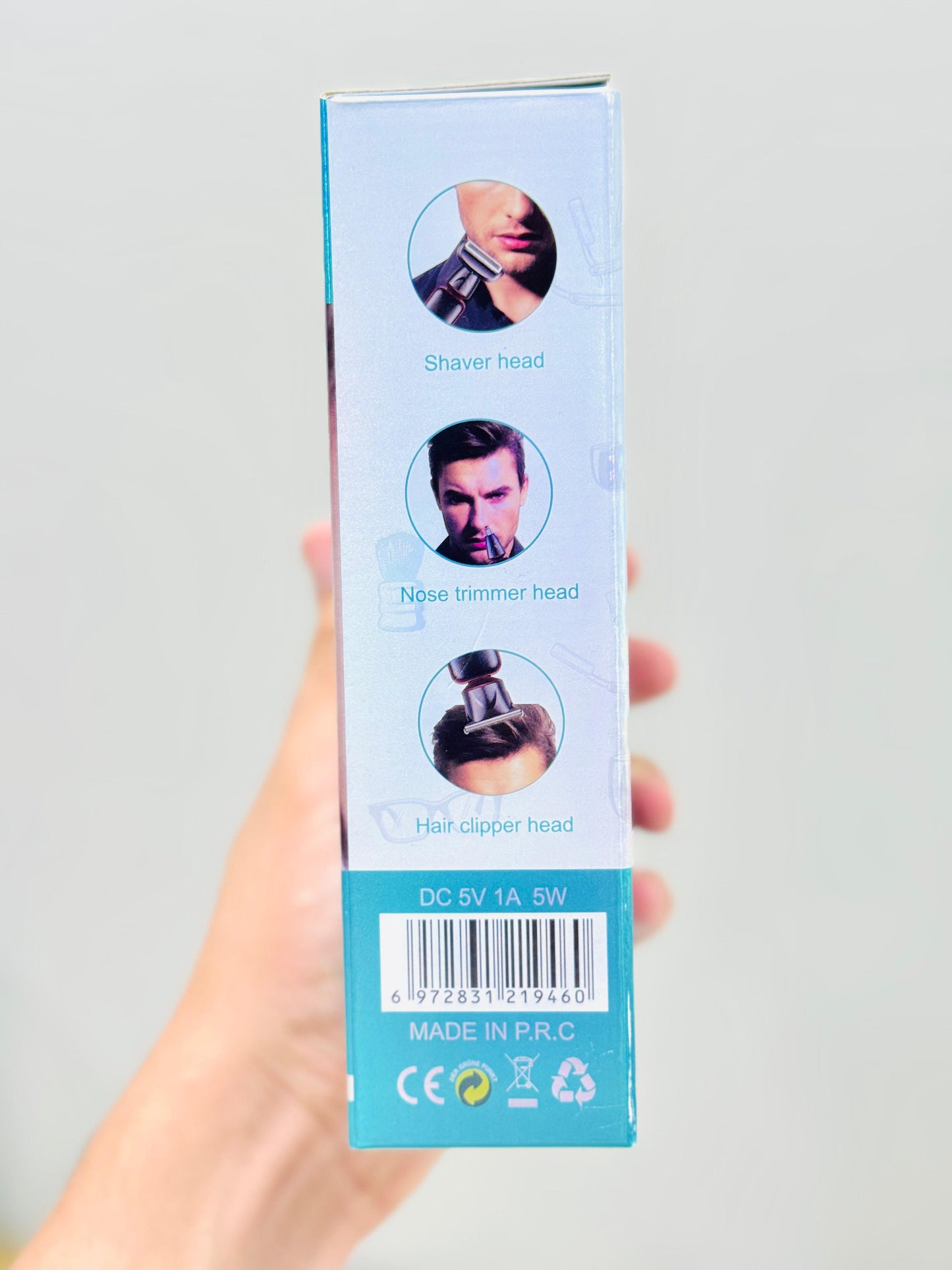 "DALING DL‑9236 3‑in‑1 Rechargeable Grooming Kit – Hair, Beard & Body Trimmer | AwamiImport.com"