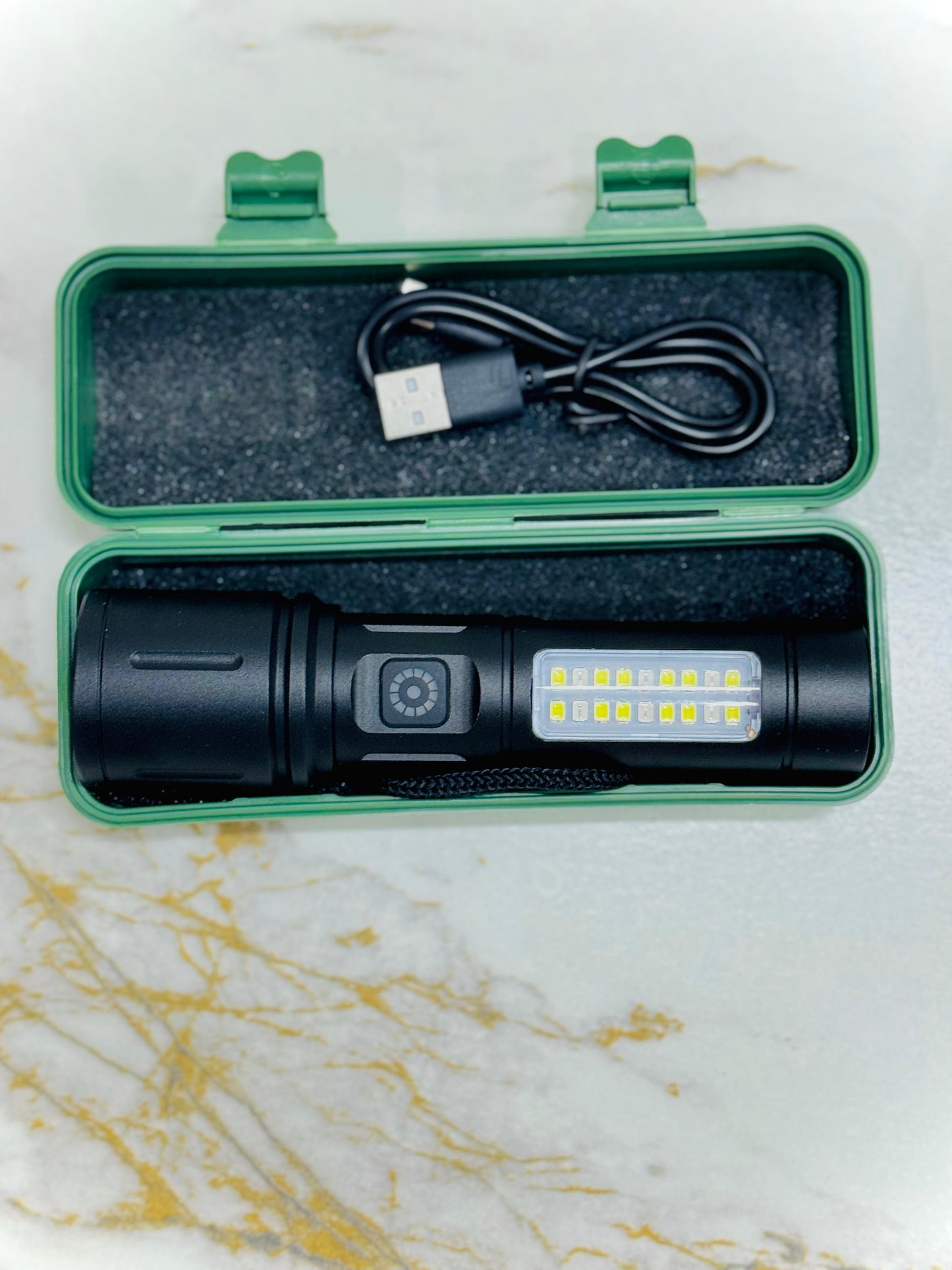 X-BALOG LED TORCH – RECHARGABLE | LITHIUM BATTERY  | USA LOT