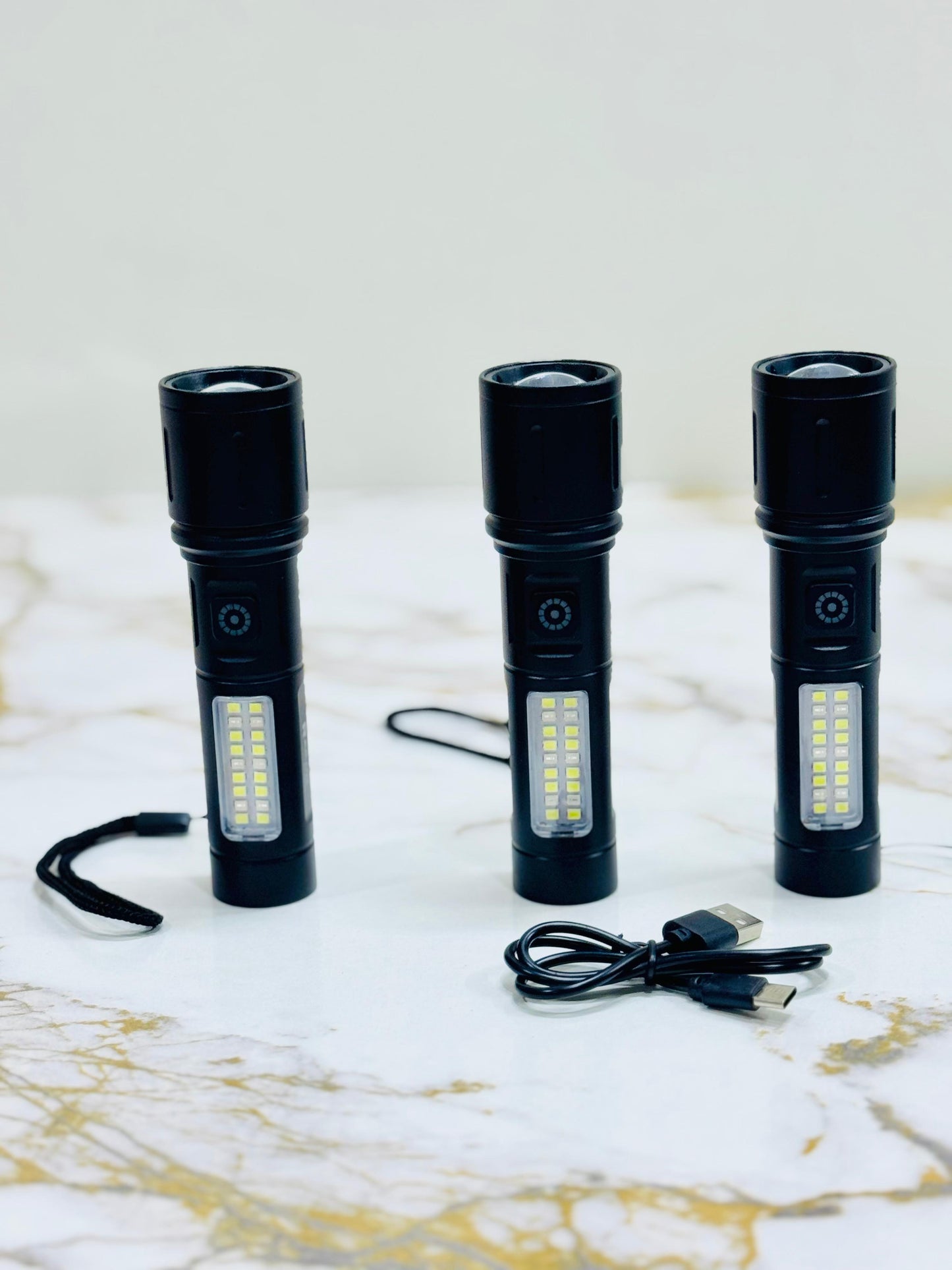 X-BALOG LED TORCH – RECHARGABLE | LITHIUM BATTERY  | USA LOT