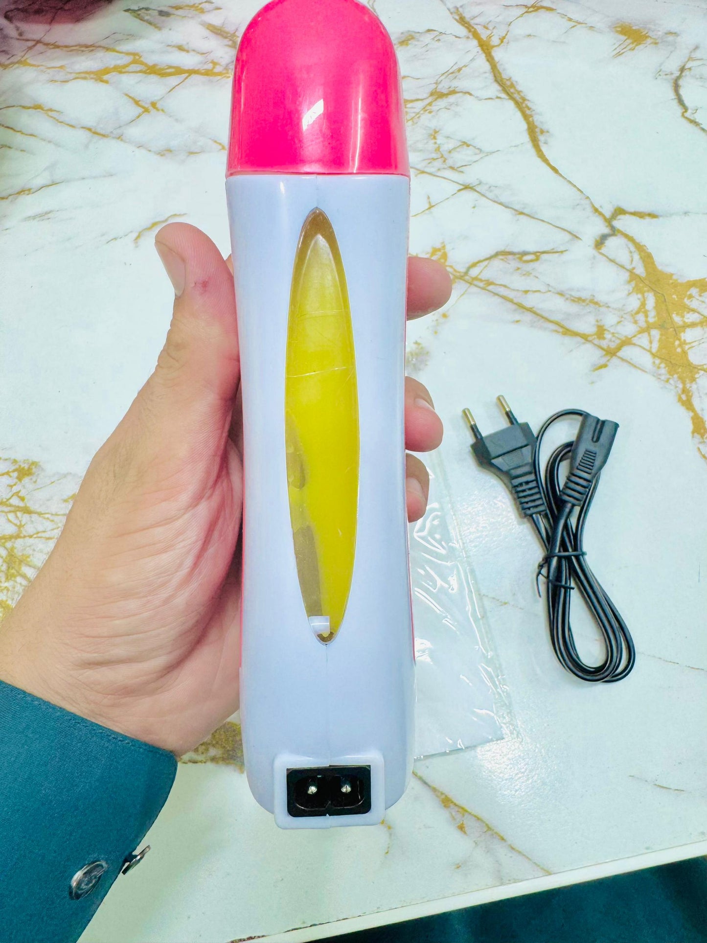 3-in-1 Hot Wax Heater Kit with Roll-On Cartridge | + FREE Refill & Wax Strips