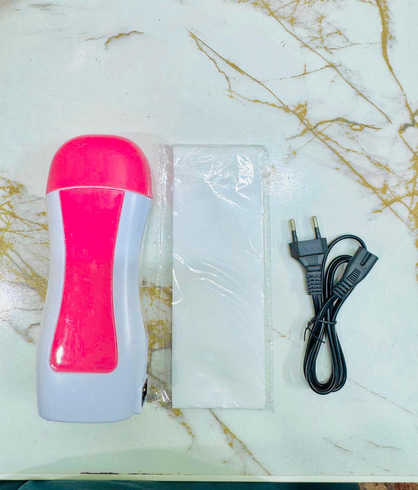 3-in-1 Hot Wax Heater Kit with Roll-On Cartridge | + FREE Refill & Wax Strips