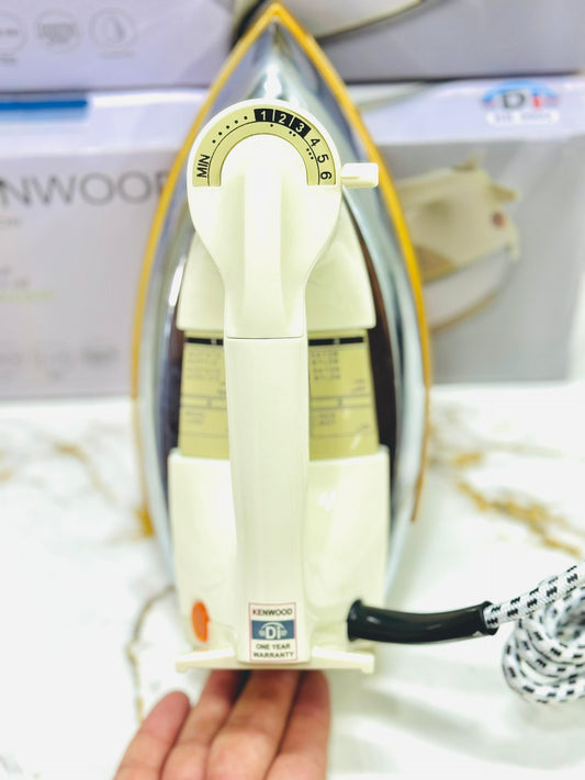 Kenwood Heavy Weight non-stick Dry Iron Gold Sole Plate-1000 W POWER | 1 year warranty