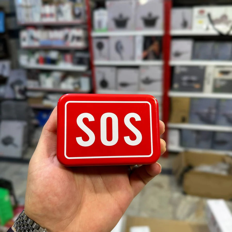Pocket Mini SOS Survival Kit Box – Essential Outdoor Emergency Gear | AwamiImport.com