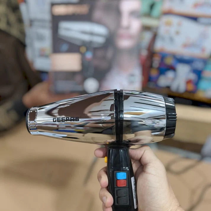 Geepas 2000W Hair Dryer – Powerful Salon & Home Styling Tool | AwamiImport.com