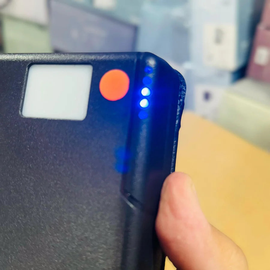 Airox 10000mAh Solar Power Bank – Dual Charging with Sun & Cable | AwamiImport.com