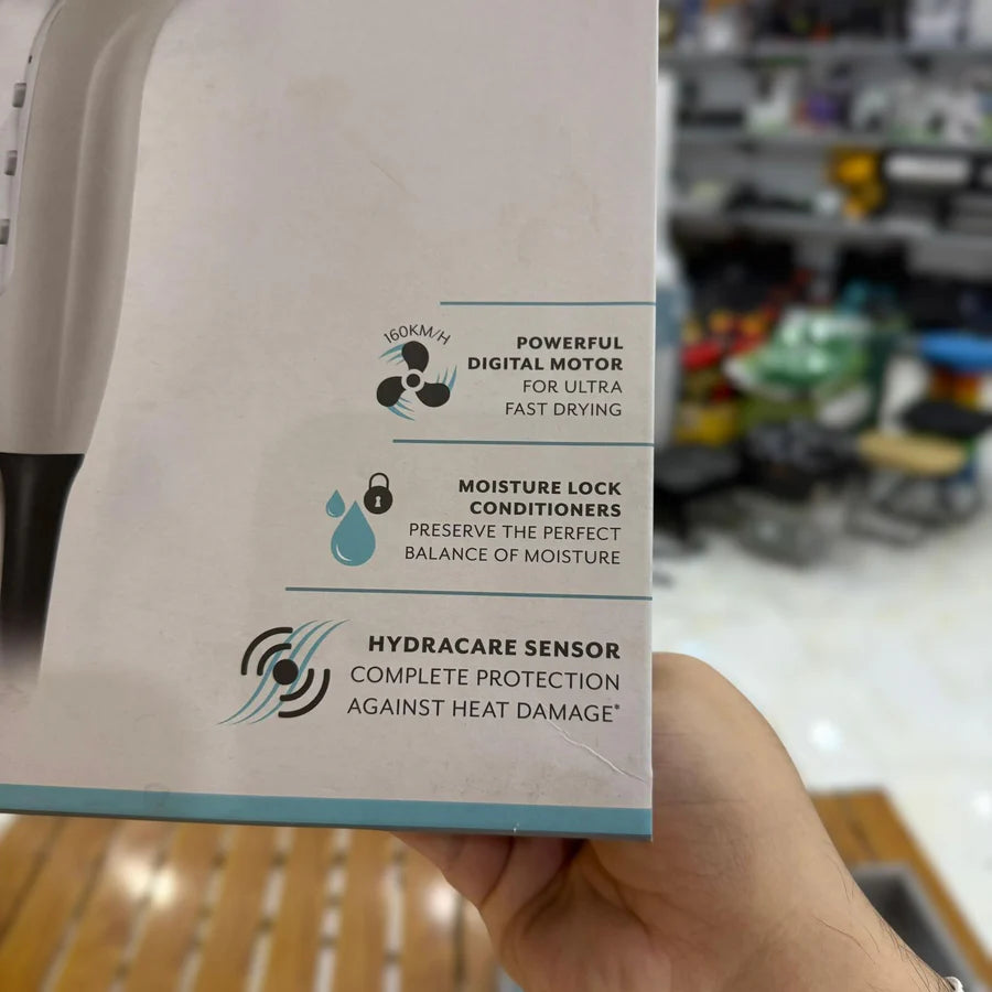 Remington Hydra Luxe Pro Hair Dryer – Advanced Moisture Lock & Fast Styling | AwamiImport.com