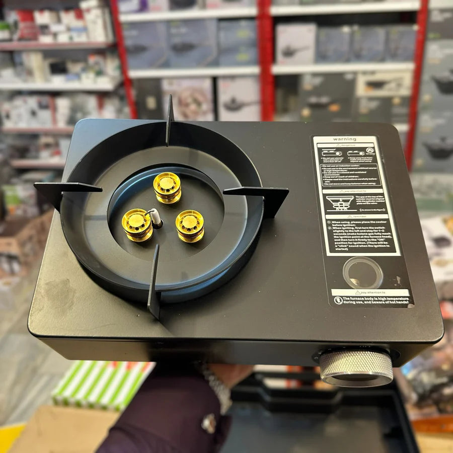 Premium Quality Camping Stove with Box – Portable & High Performance | AwamiImport.com