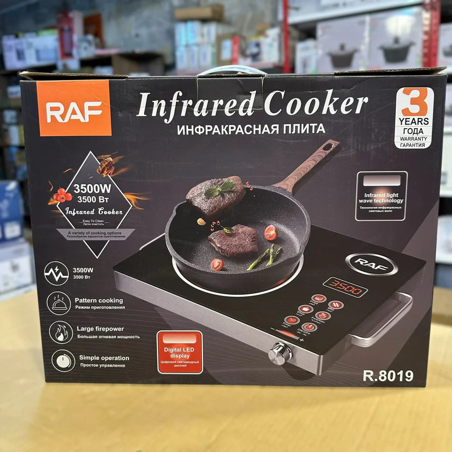RAF Single Electric Hot Plate R8019  | AwamiImport.com