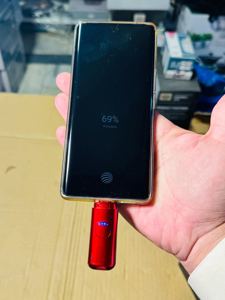 Beaushe 850mAh Ultra Mini Power Bank – Pocket-Sized Emergency Charger | AwamiImport.com