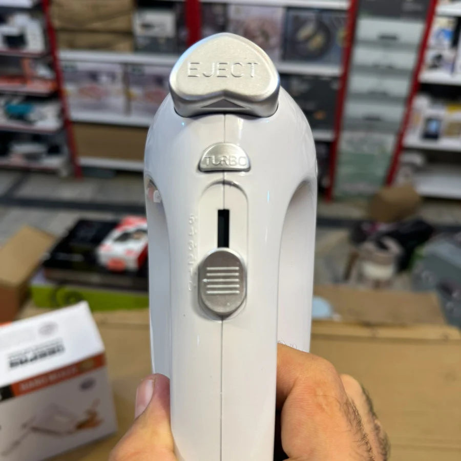 Geepas GHM2002 Hand Mixer – 5-Speed Beater with Turbo Boost | AwamiImport.com