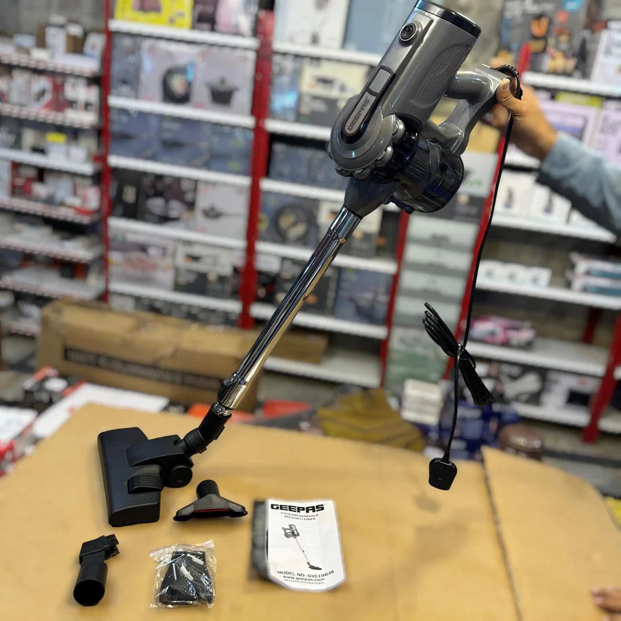 Geepas 2-in-1 Corded Stick & Handheld Vacuum Cleaner 19036 | AwamiImport.com