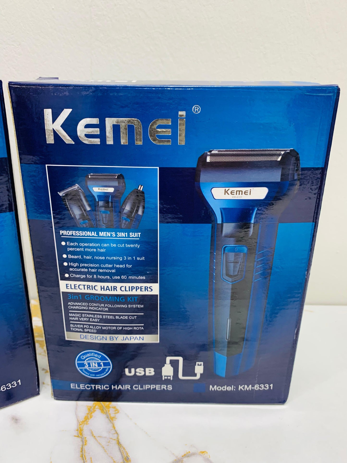 Kemei KM-6330 Grooming Kit 3-in-1 for Men – AwamiImport.com