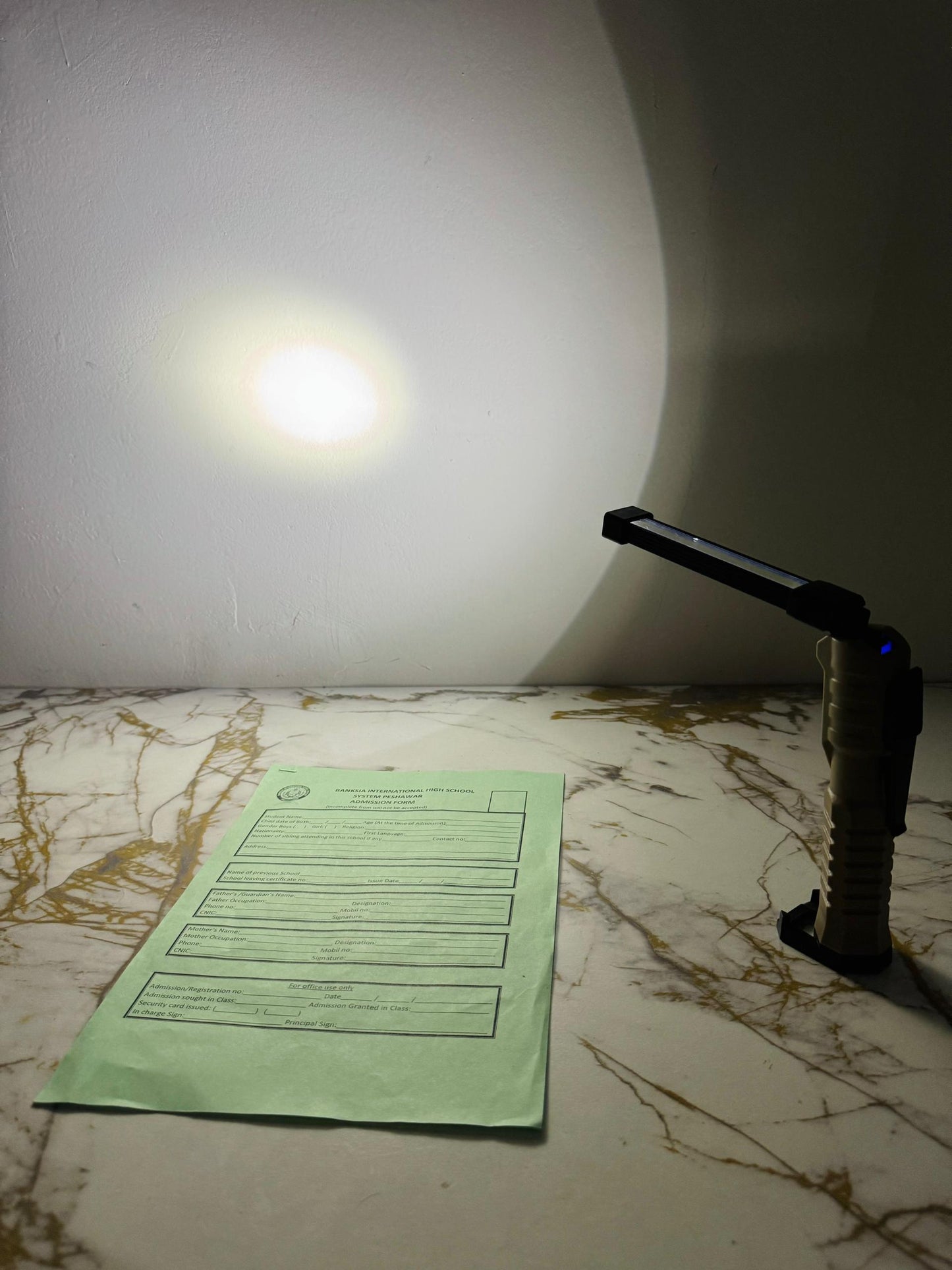 Magnetic LED Work Light & Flashlight – Heavy-Duty Rechargeable Torch ,STUDY LAMP