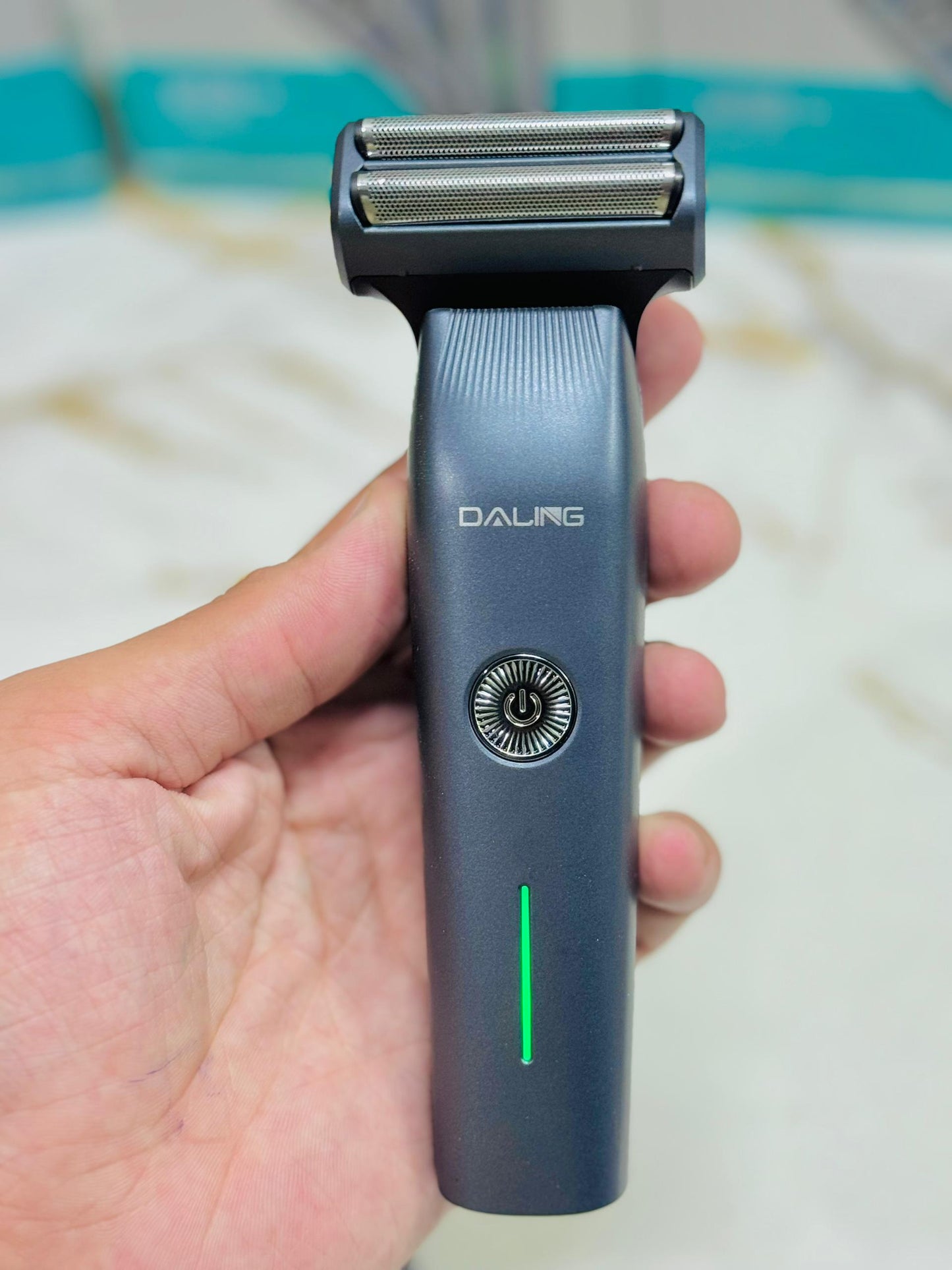 Daling DL-9218 3-in-1 Rechargeable Hair Clipper & Shaver – Compact & Powerful