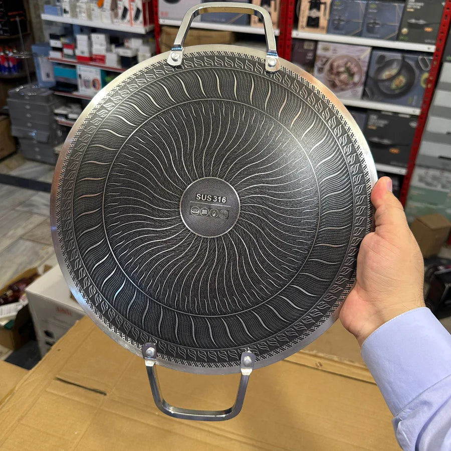 Laser Coated Honeycomb Tawa Premium Cookware | AwamiImport.com