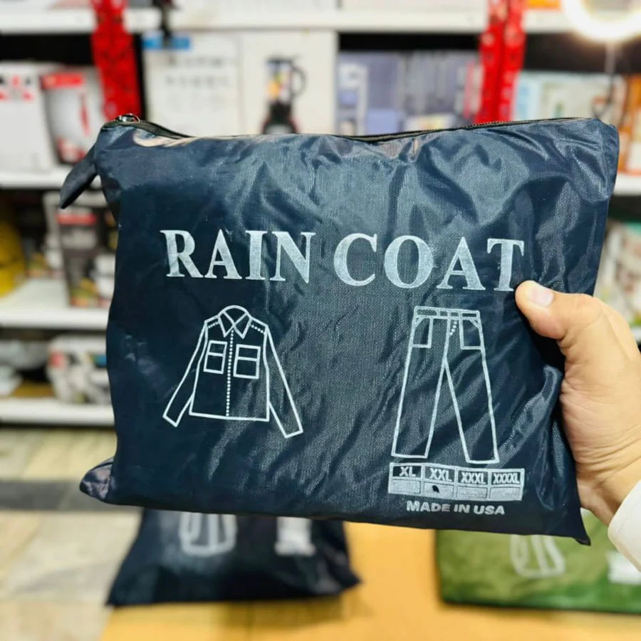 Made in USA Rain Coat – Waterproof, Durable & Lightweight | AwamiImport.com
