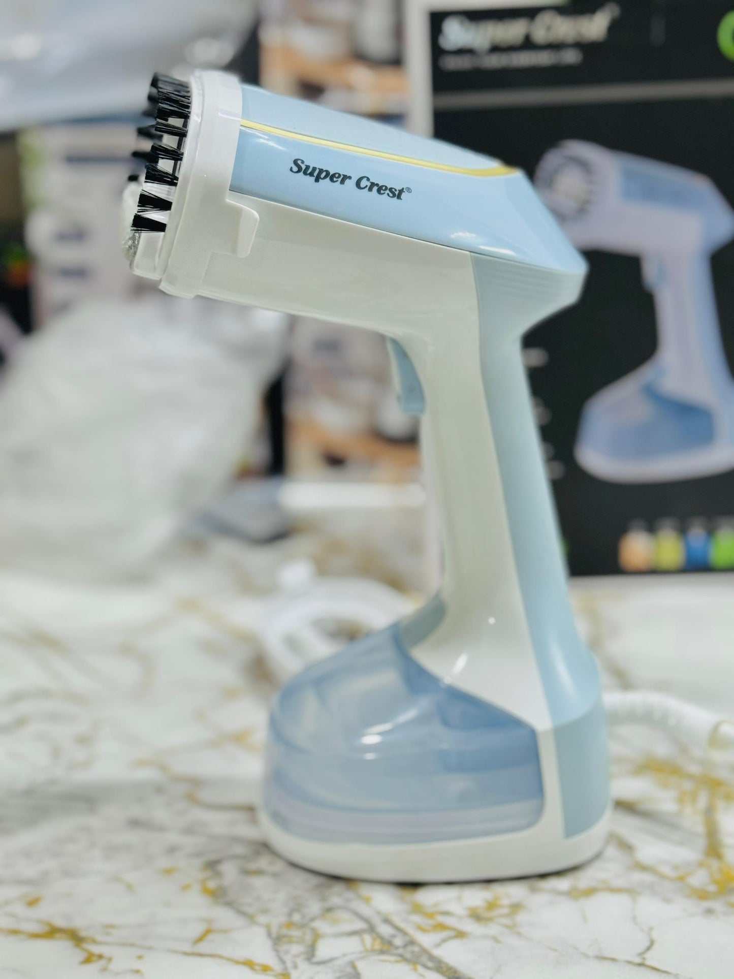 Super Crest Hand Garment Steamer SCT-1028– Fast & Powerful Wrinkle Remover