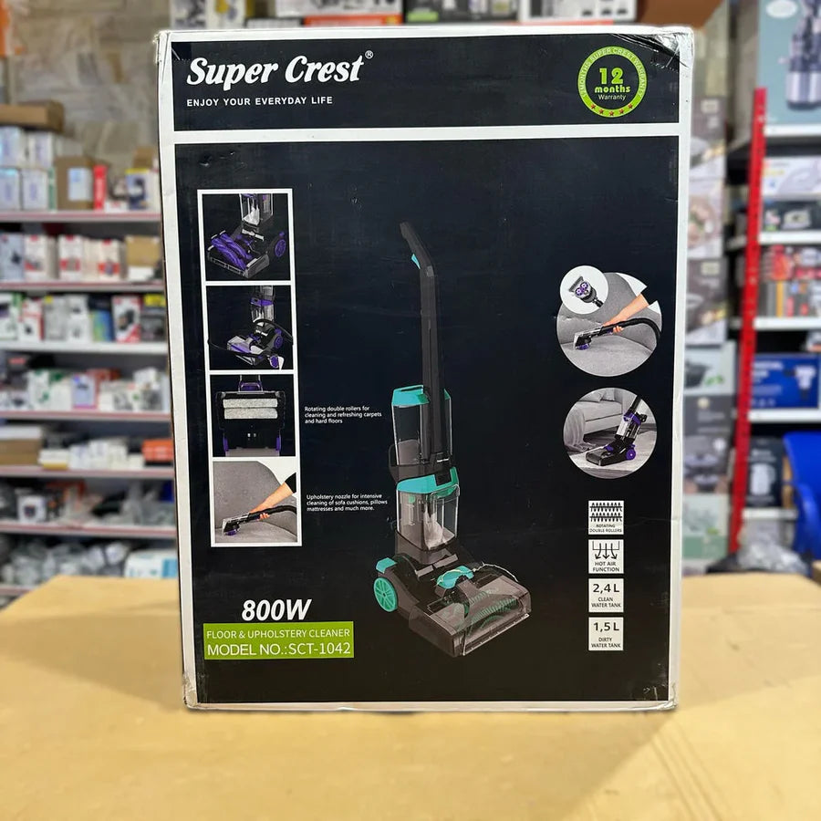 Super Crest SCT-1042 Heavy-Duty Carpet Vacuum Cleaner| AwamiImport.com