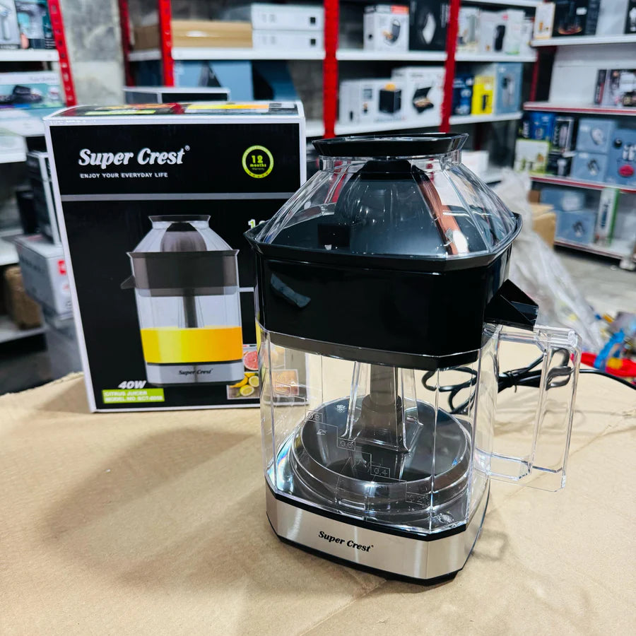 Super Crest Citrus Juicer SCT-8058 – Fast & Easy Juice Extractor for Every Kitchen