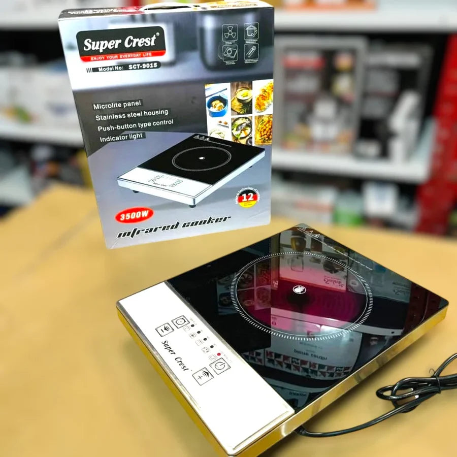 Super Crest Infrared Hot Plate SCT-9015 | AwamiImport.com
