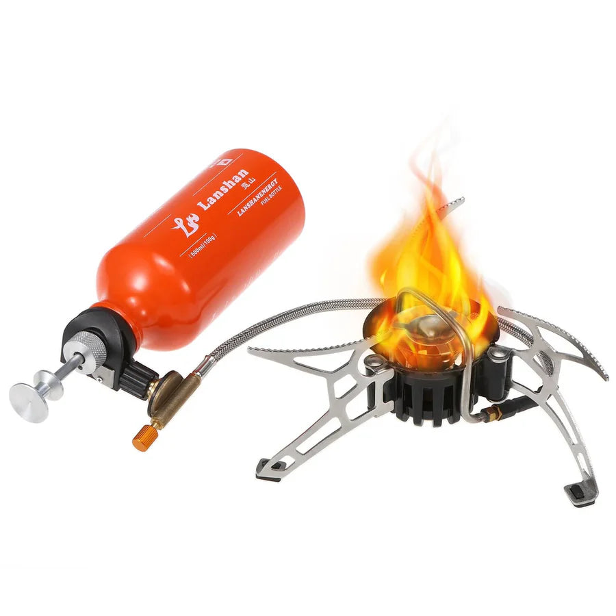 Multi-Fuel Outdoor Camping Stove – High-Performance & Portable