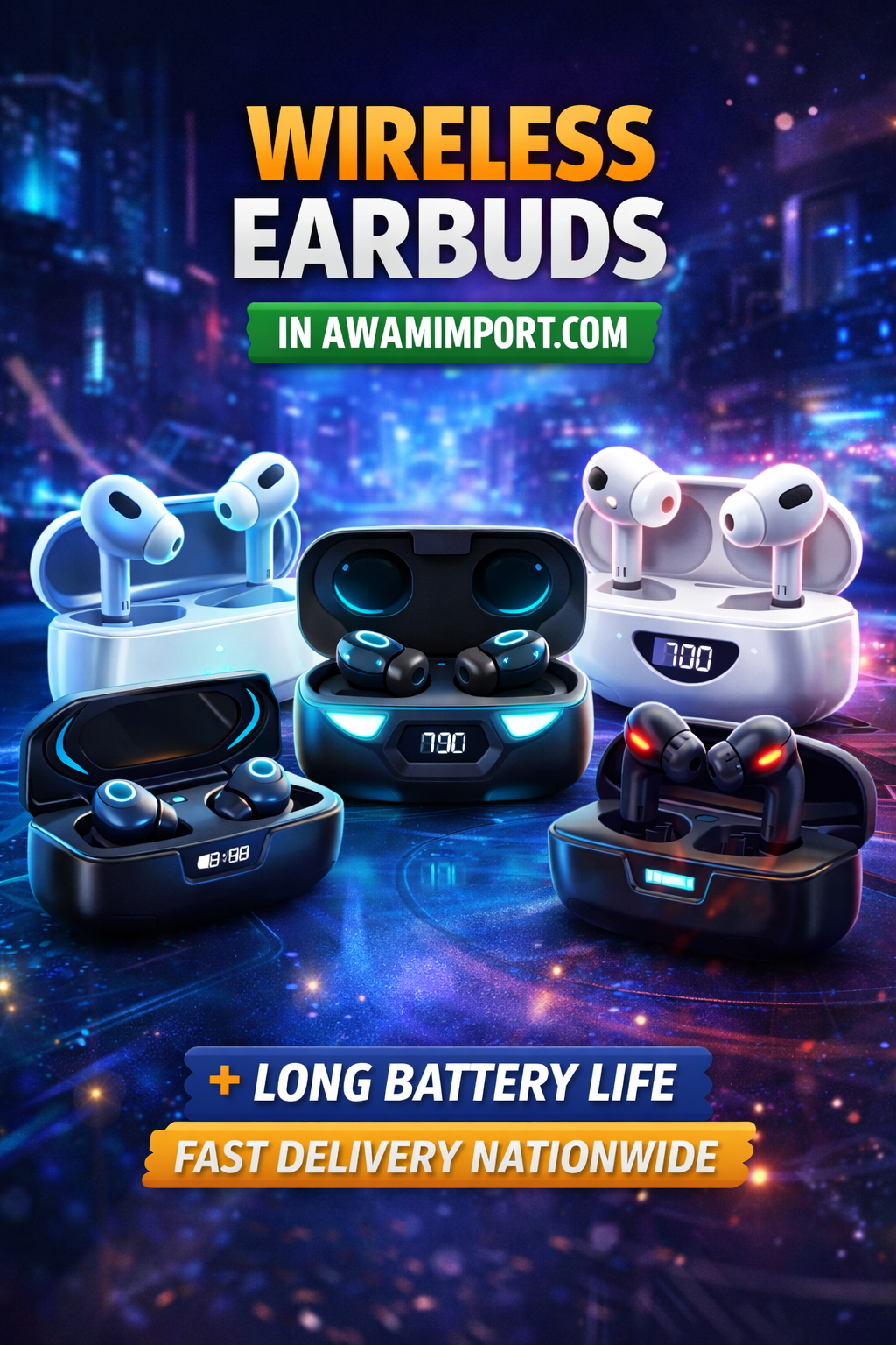 EARBUDS – Best Sound & Battery Life