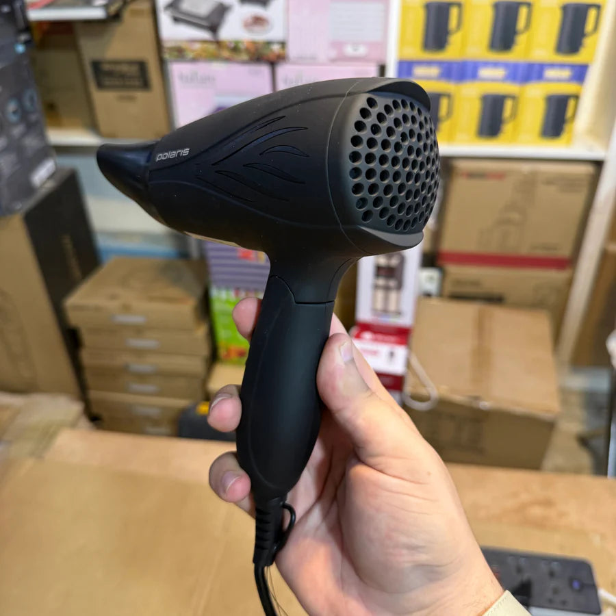 Polaris Switzerland Foldable Hair Dryer – Compact, Powerful & Travel-Friendly | AwamiImport.com